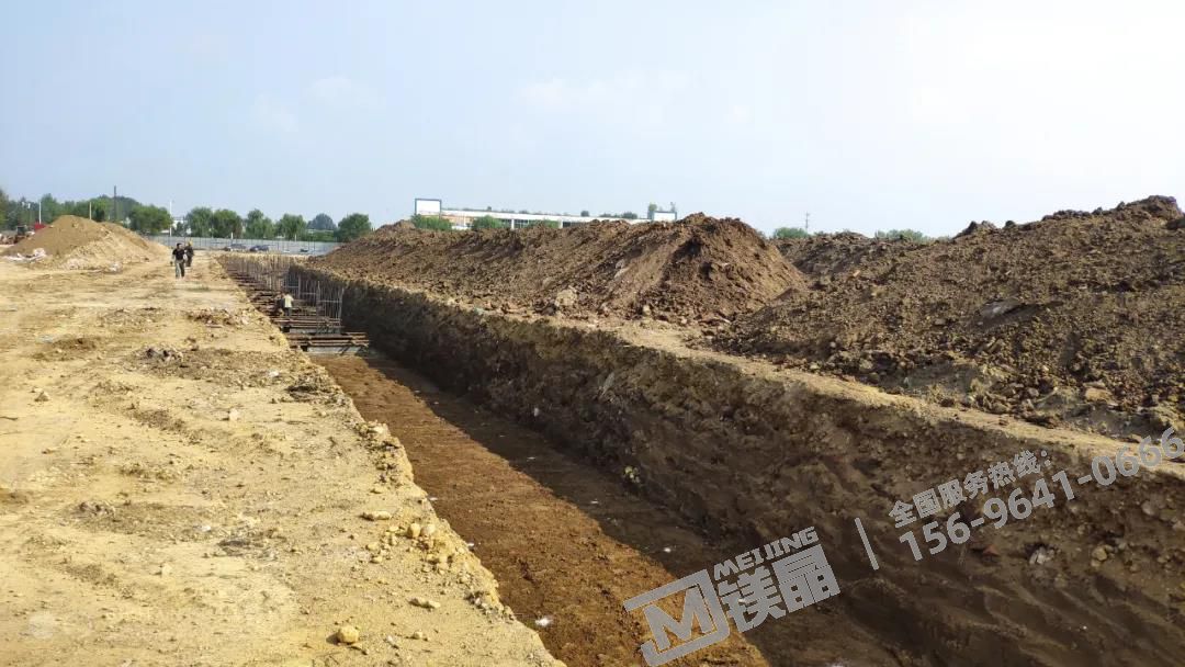 遼寧鎂晶板生產(chǎn)基地火熱建設中