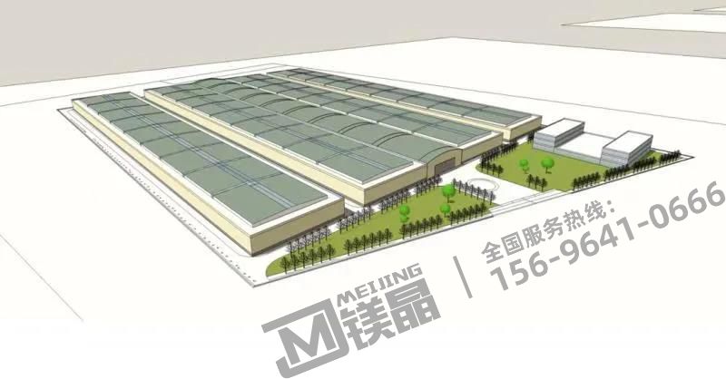 遼寧鎂晶板生產(chǎn)基地火熱建設中